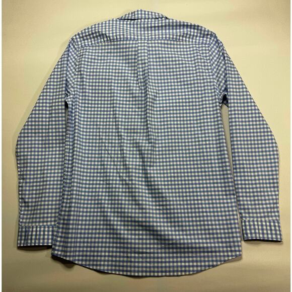 Vineyard Vines Youth Boys On-The-Go Performance Check Button Up Shirt - XL (18) - Picture 2 of 3